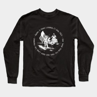 Apollo 11 Moon Landing Long Sleeve T-Shirt